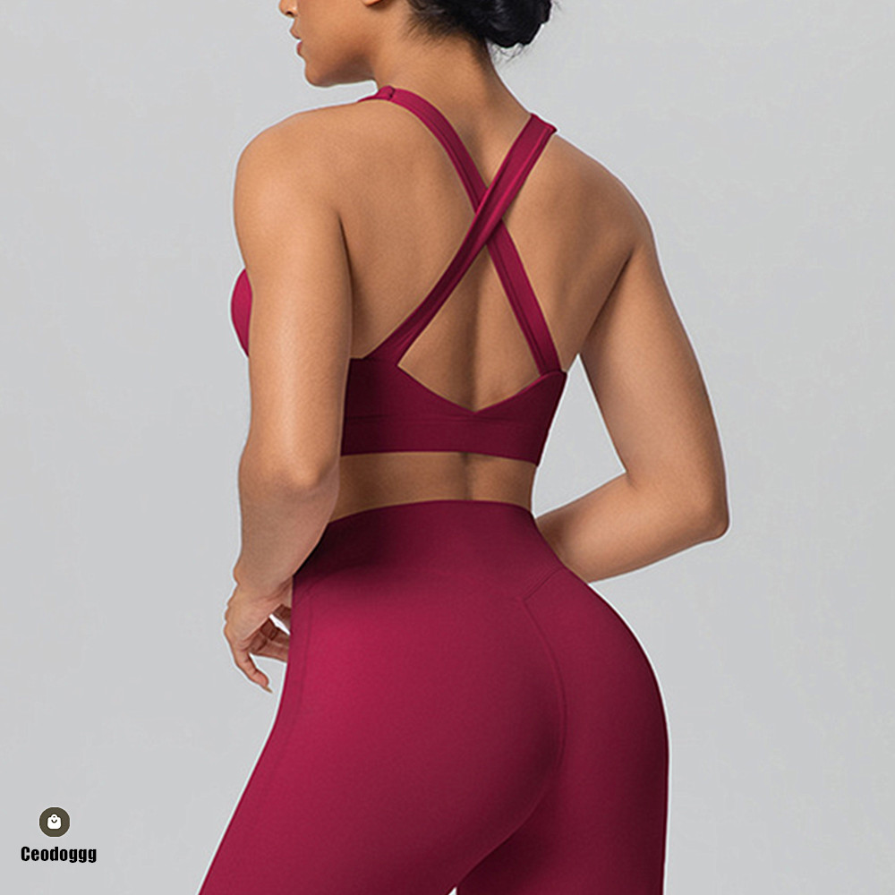 Aquatic Gym - Bra Yoga Tali Silang di Bahu,