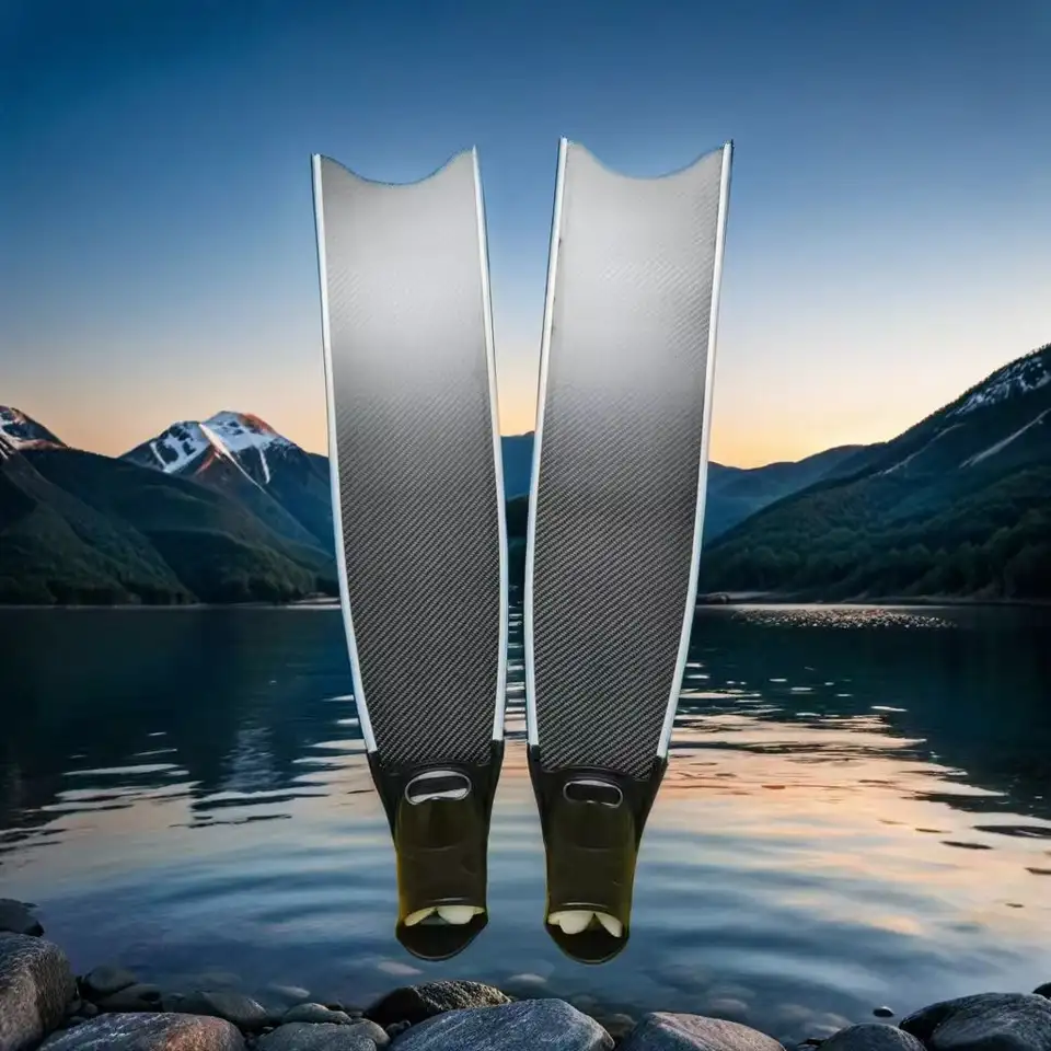 Serat karbon panjang pisau men - Fin Diving Blade ulasan dan harga