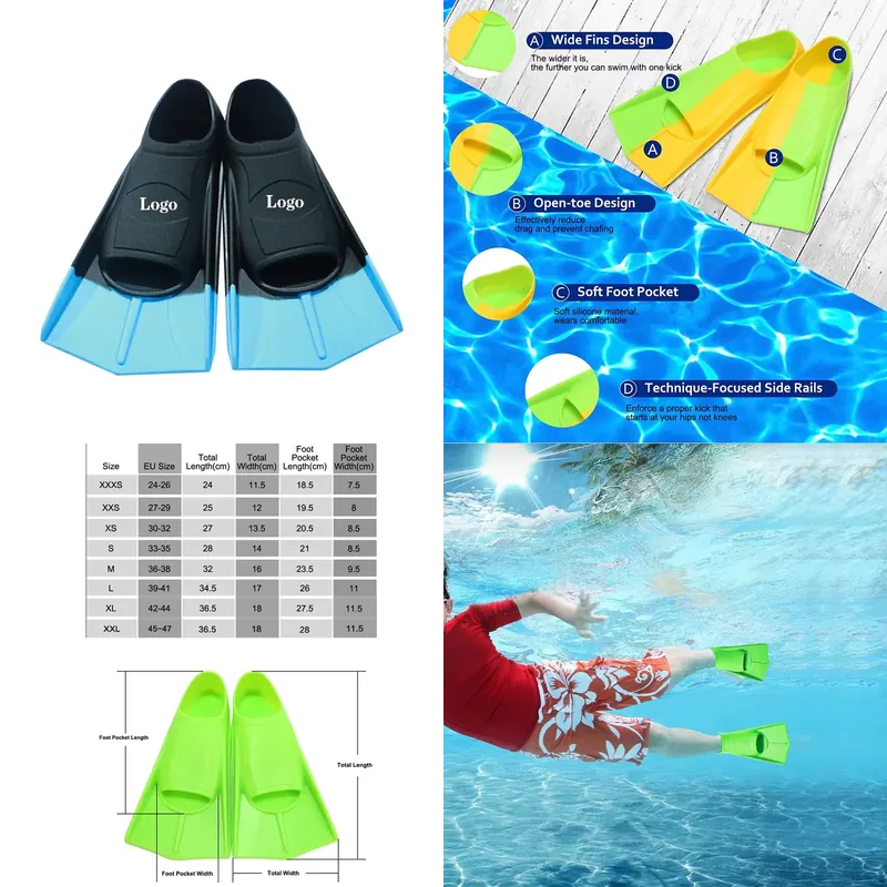 Sirip Selam Silikon Profesiona - Fin Diving Blade ulasan dan harga