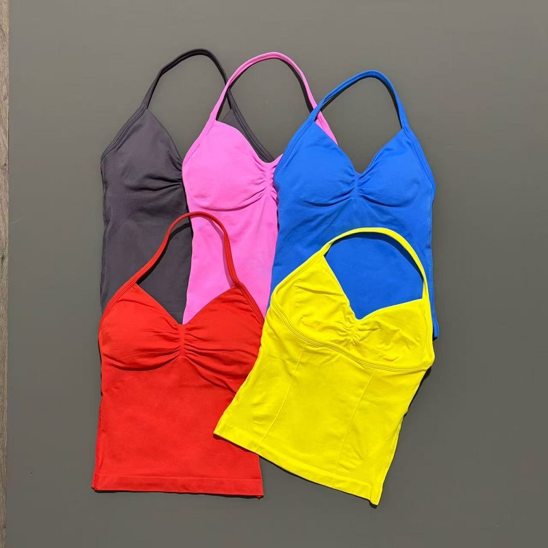 Atasan Olahraga Gym Wanita Tan - Aquatic Gym ulasan dan harga