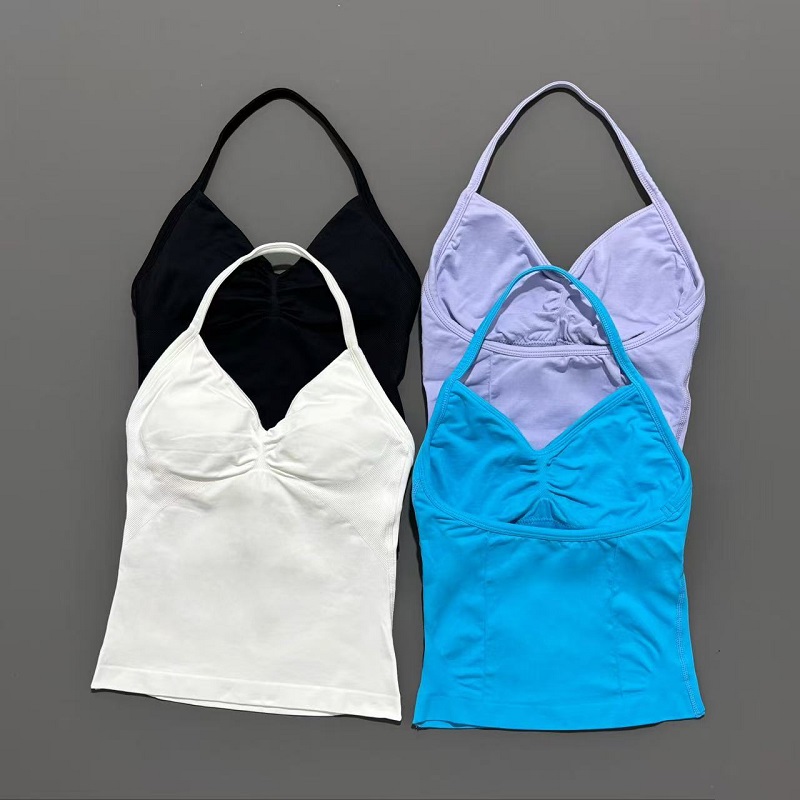 Atasan Olahraga Gym Wanita Tan - Aquatic Gym ulasan dan harga