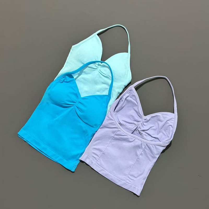 Atasan Olahraga Gym Wanita Tan - Aquatic Gym ulasan dan harga